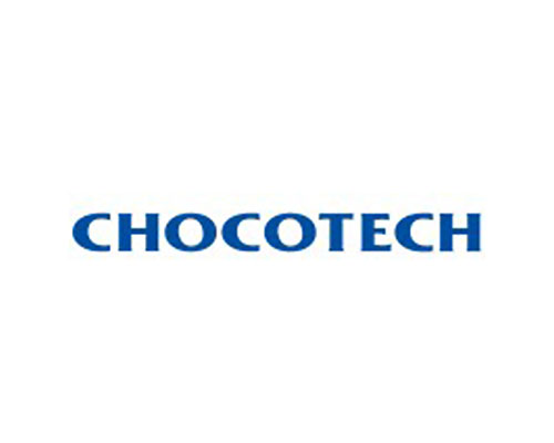 CHOCOTECH logo in blue lettering on a white background
