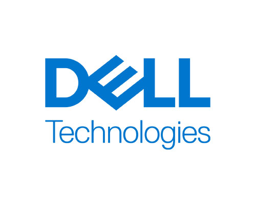 Dell Technologies logo in blue with the Dell wordmark and the word 'Technologies' underneath